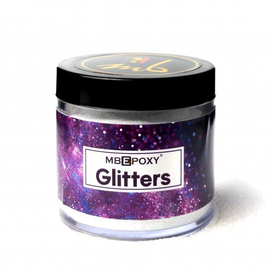 MB Glitters RB White